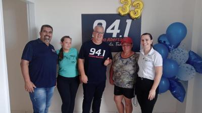  Campo Abeto FM comemorou com os ouvintes, 33 anos com programaÃ§Ã£o especial